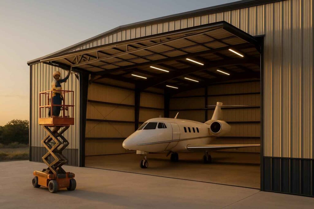 Hangar Door Installer In Fischer TX