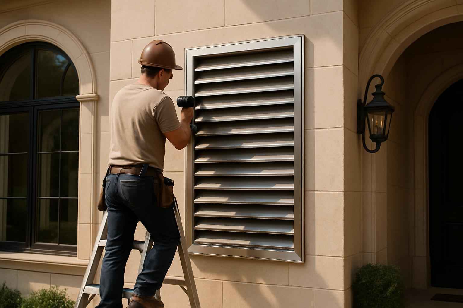 Intake Louver Installation Service In Burnet TX