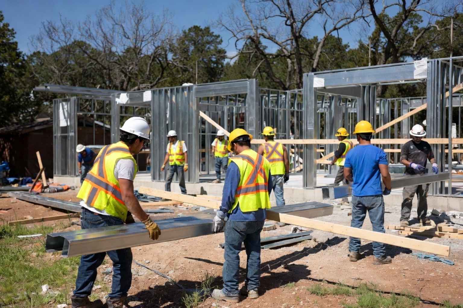 Metal Building Project Management in Burnet TX
