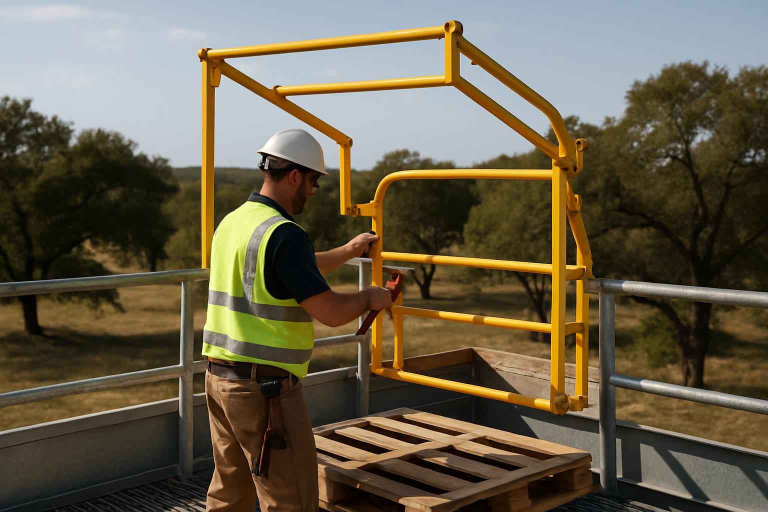 Pallet Gate Installation Service In Fischer TX