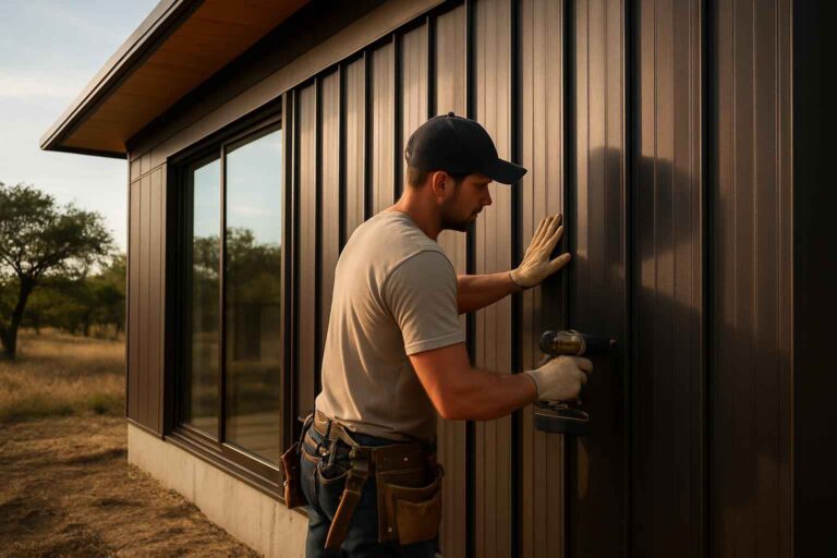 Panel Siding Installer In Burnet TX