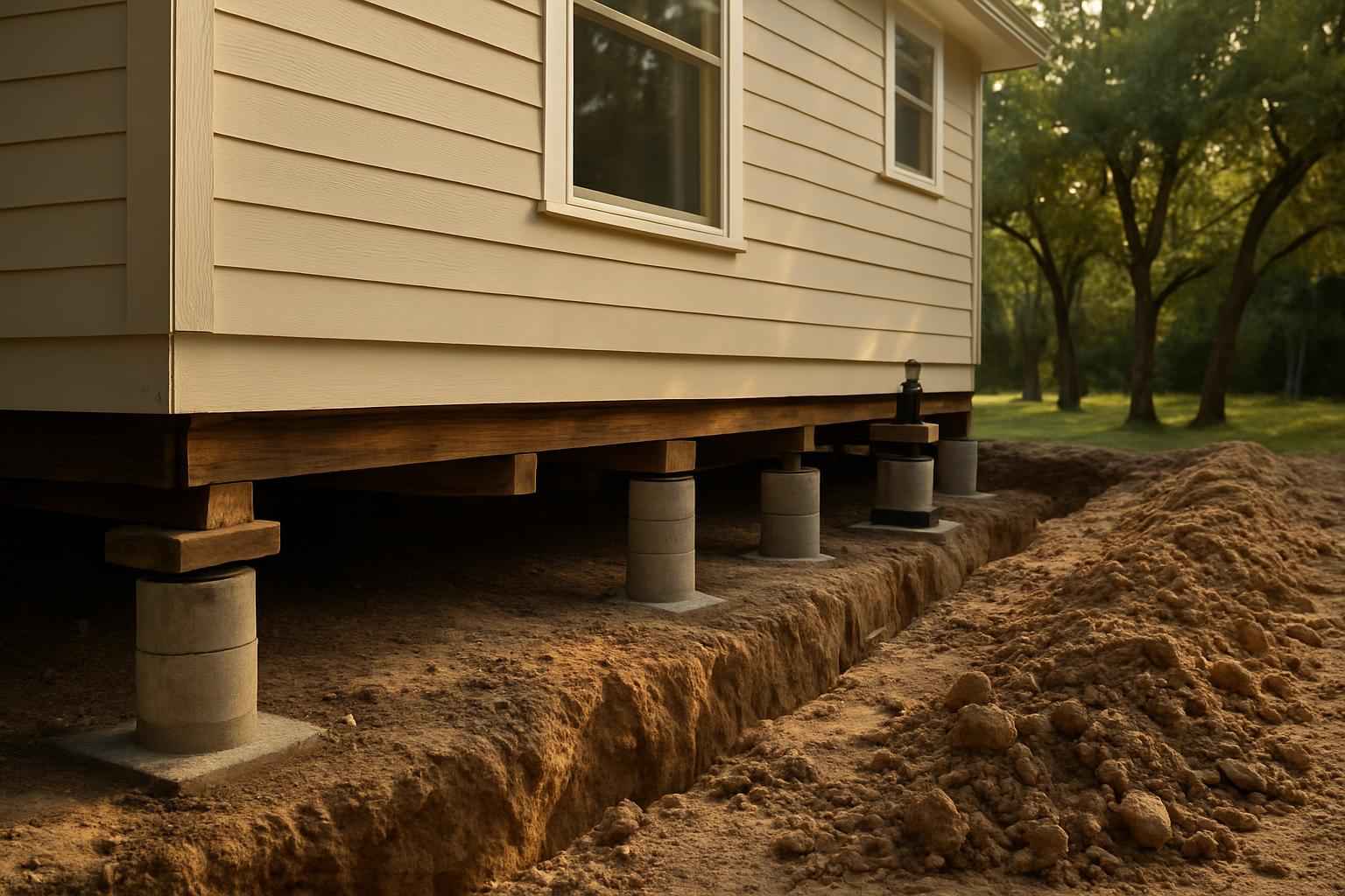 Pier Beam Foundation Service In Fischer TX