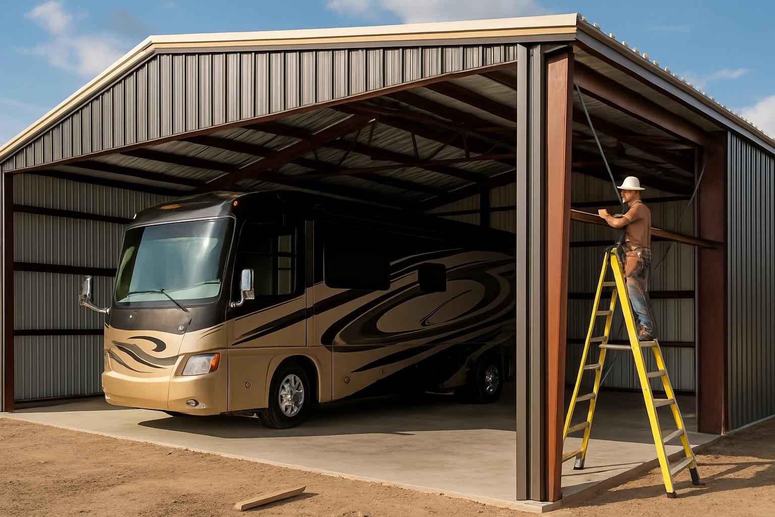 RV Bay Construction Service In Burnet TX