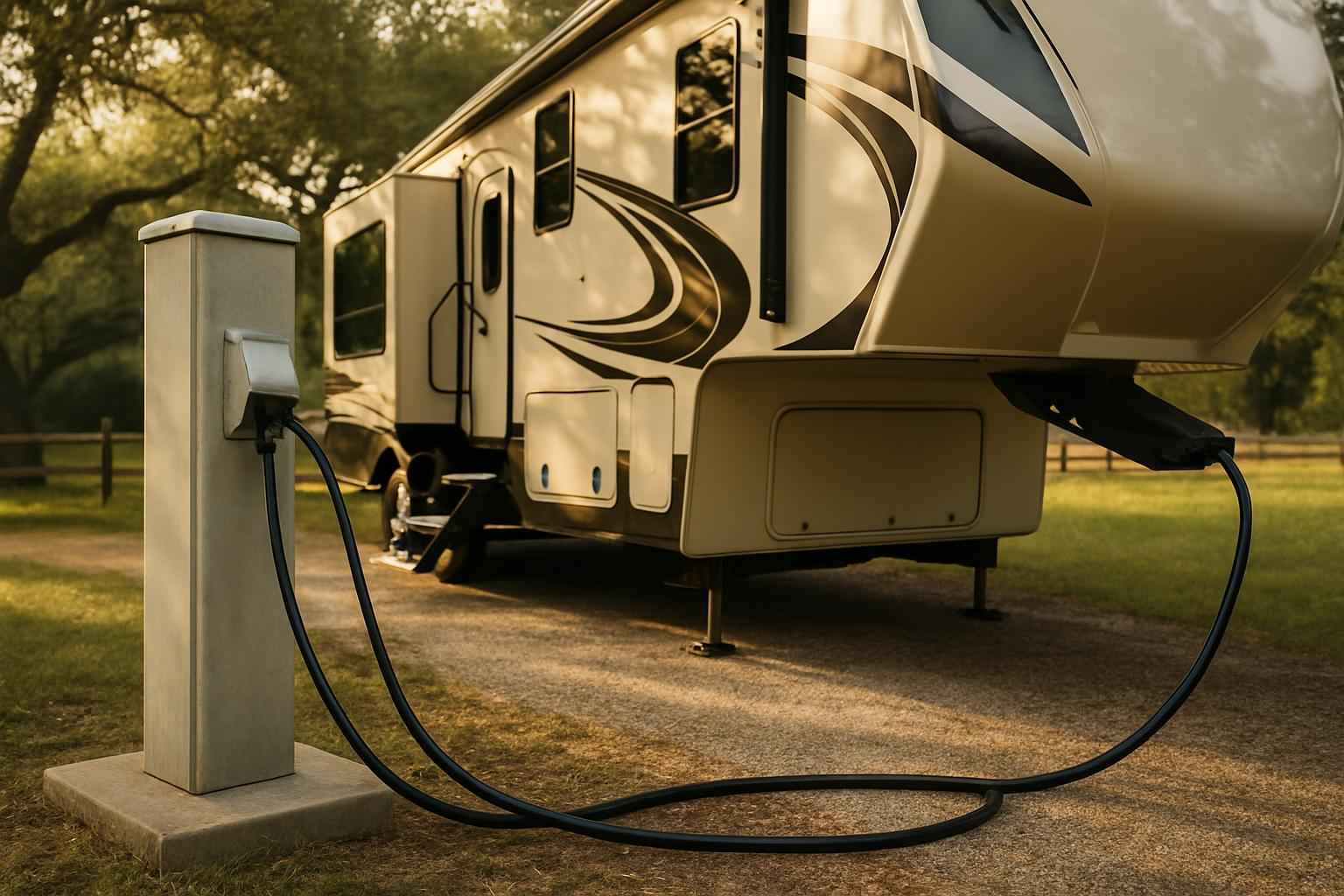 RV Electrical Hookup Service In Fischer TX