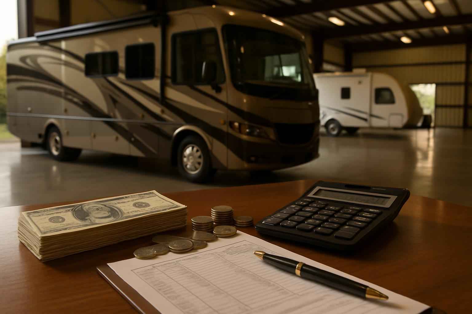 RV Storage Cost Estimate In Fischer TX