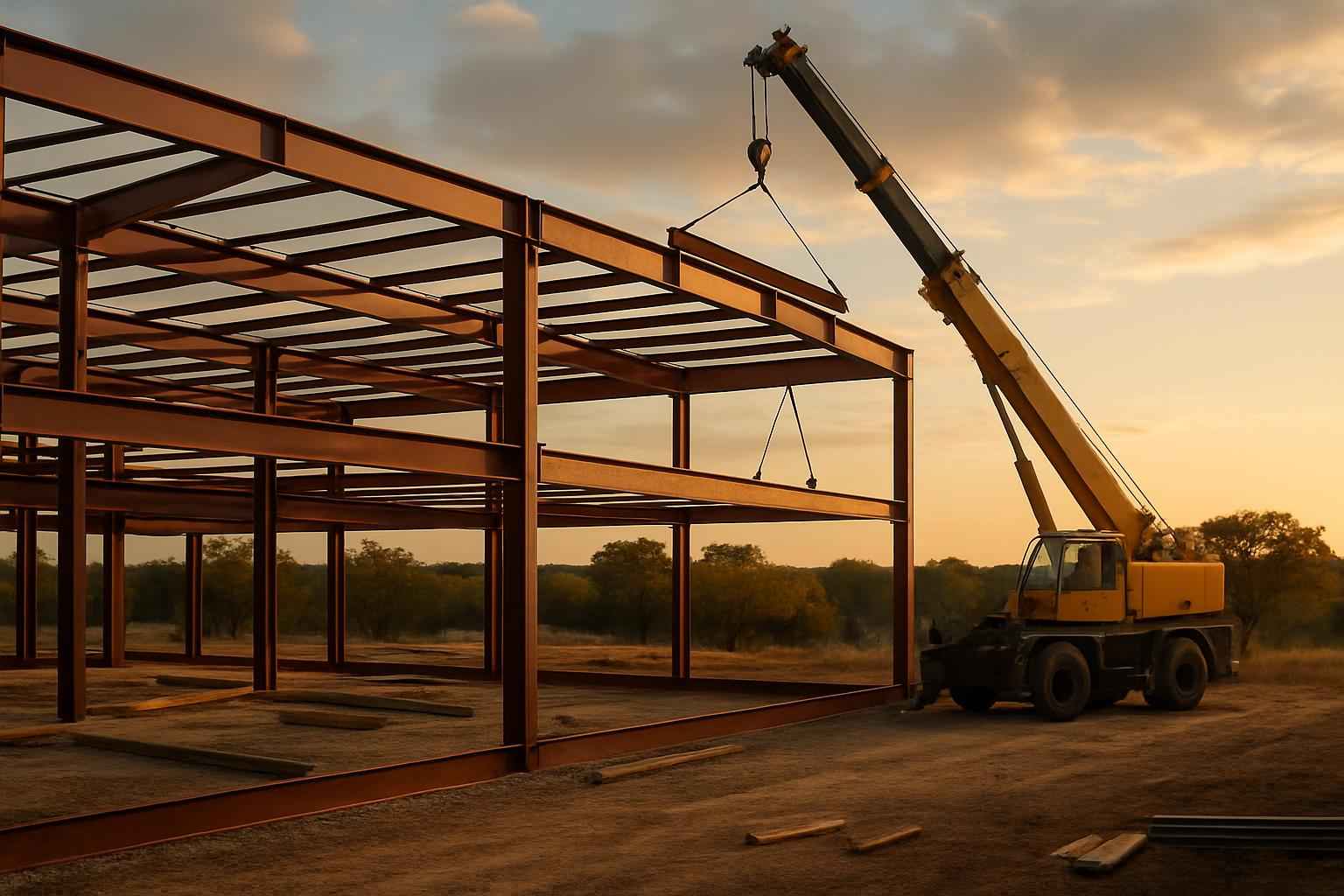 Red Iron Steel Erection in Burnet TX
