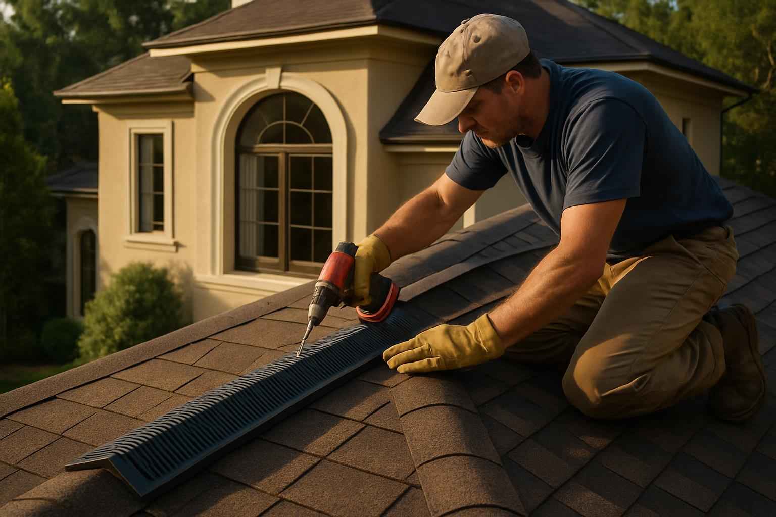 Ridge Vent Installation Service In Burnet TX