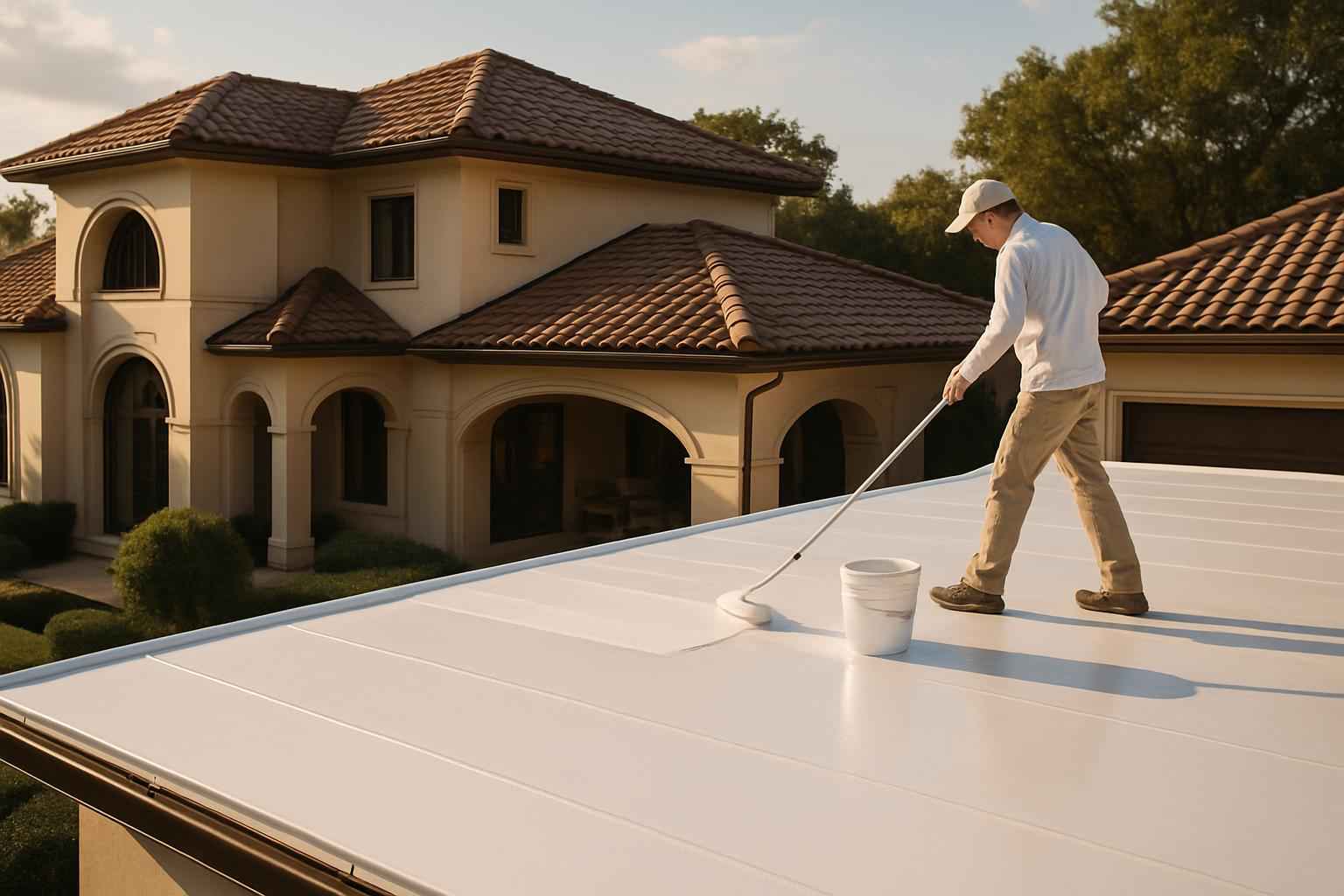 Roof Recoat Service In Burnet TX