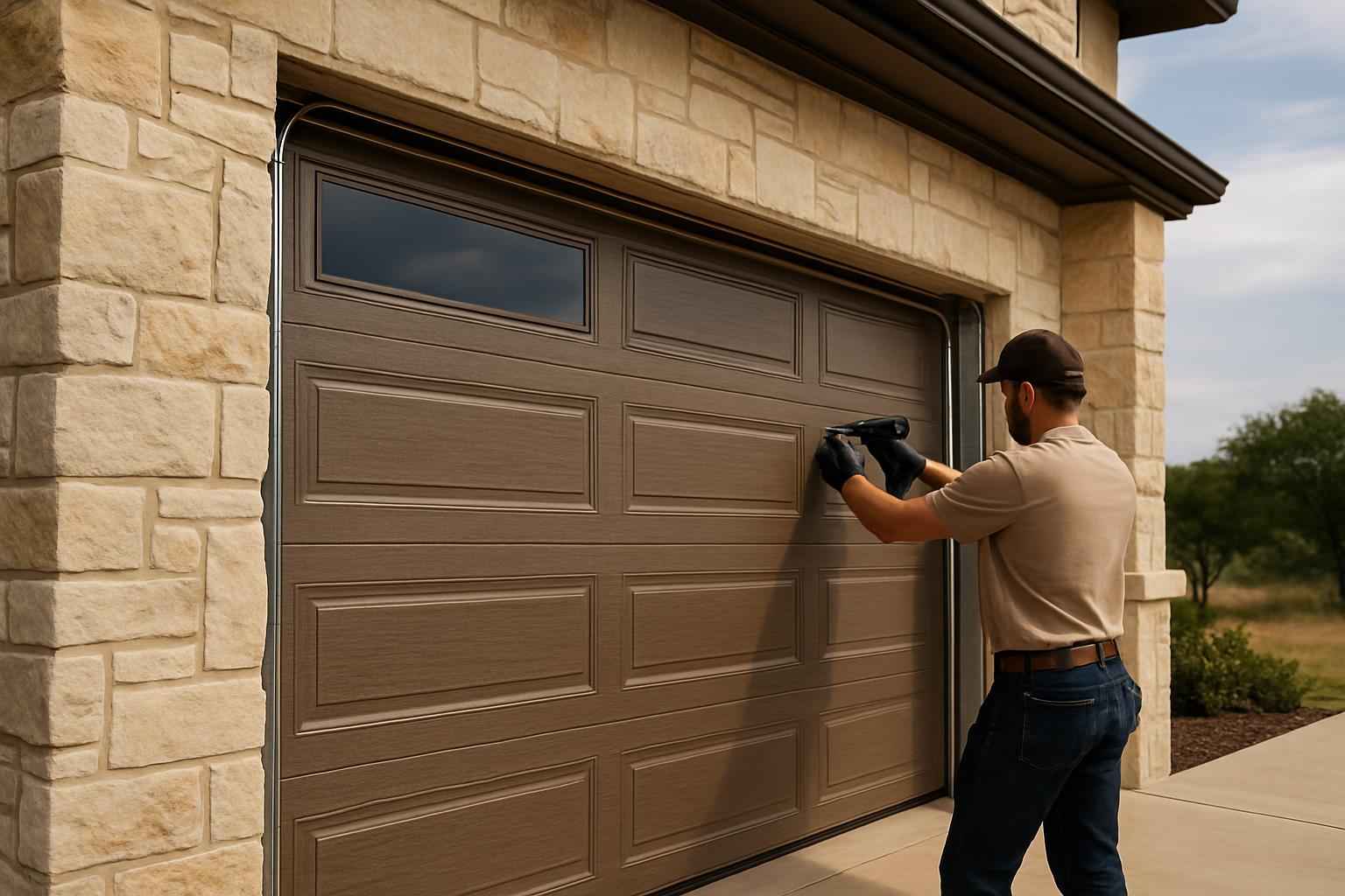 Sectional Door Installer In Fischer TX