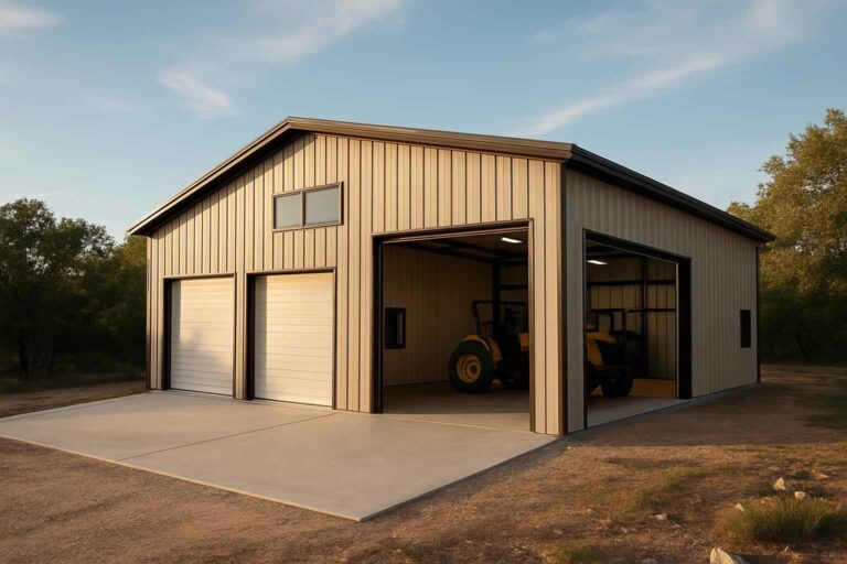 Shop Building Design Service in Fischer TX
