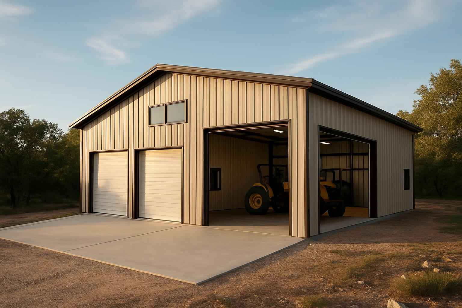 Shop Building Design Service in Fischer TX