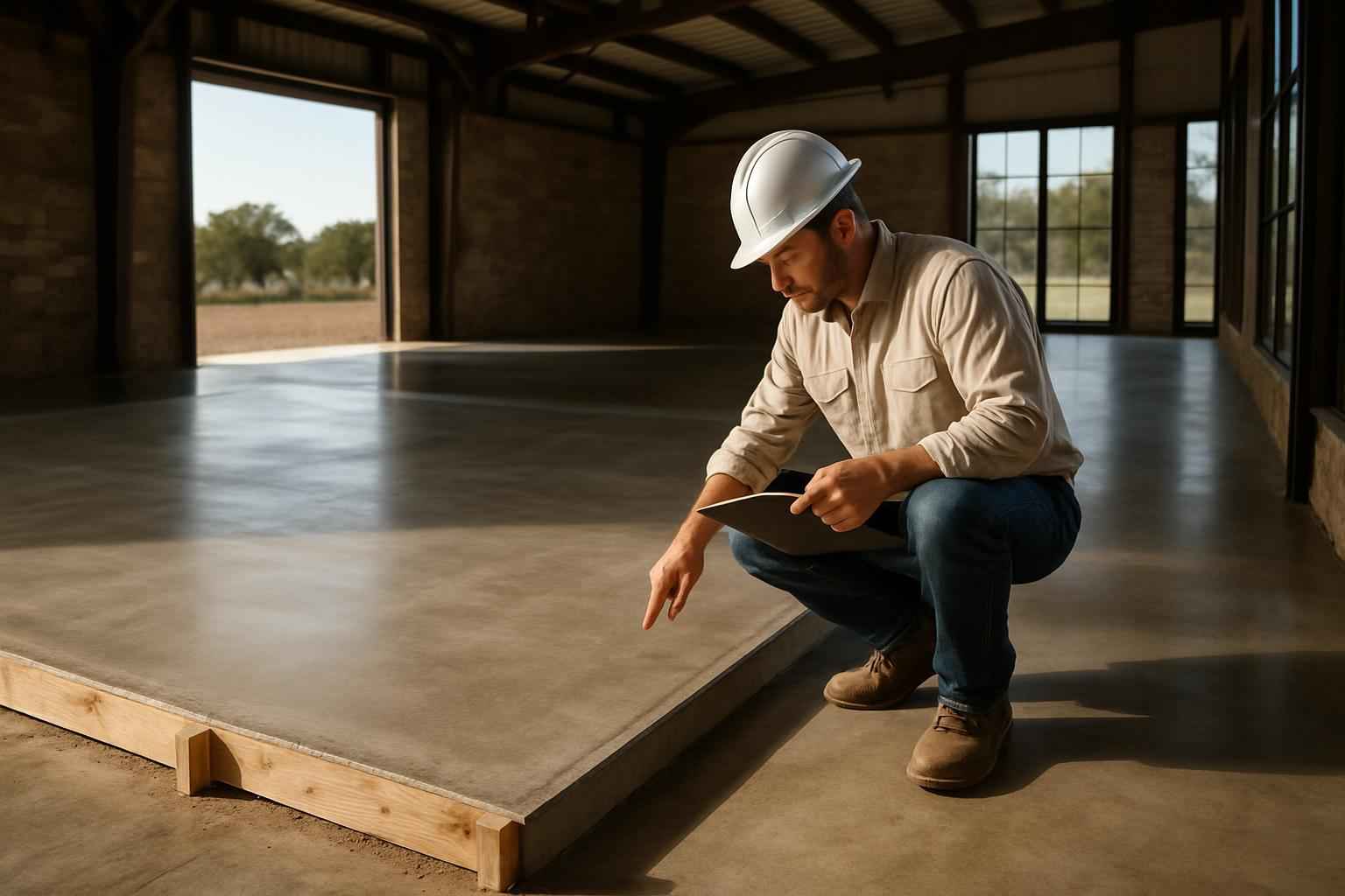 Shop Slab Contractor In Burnet TX