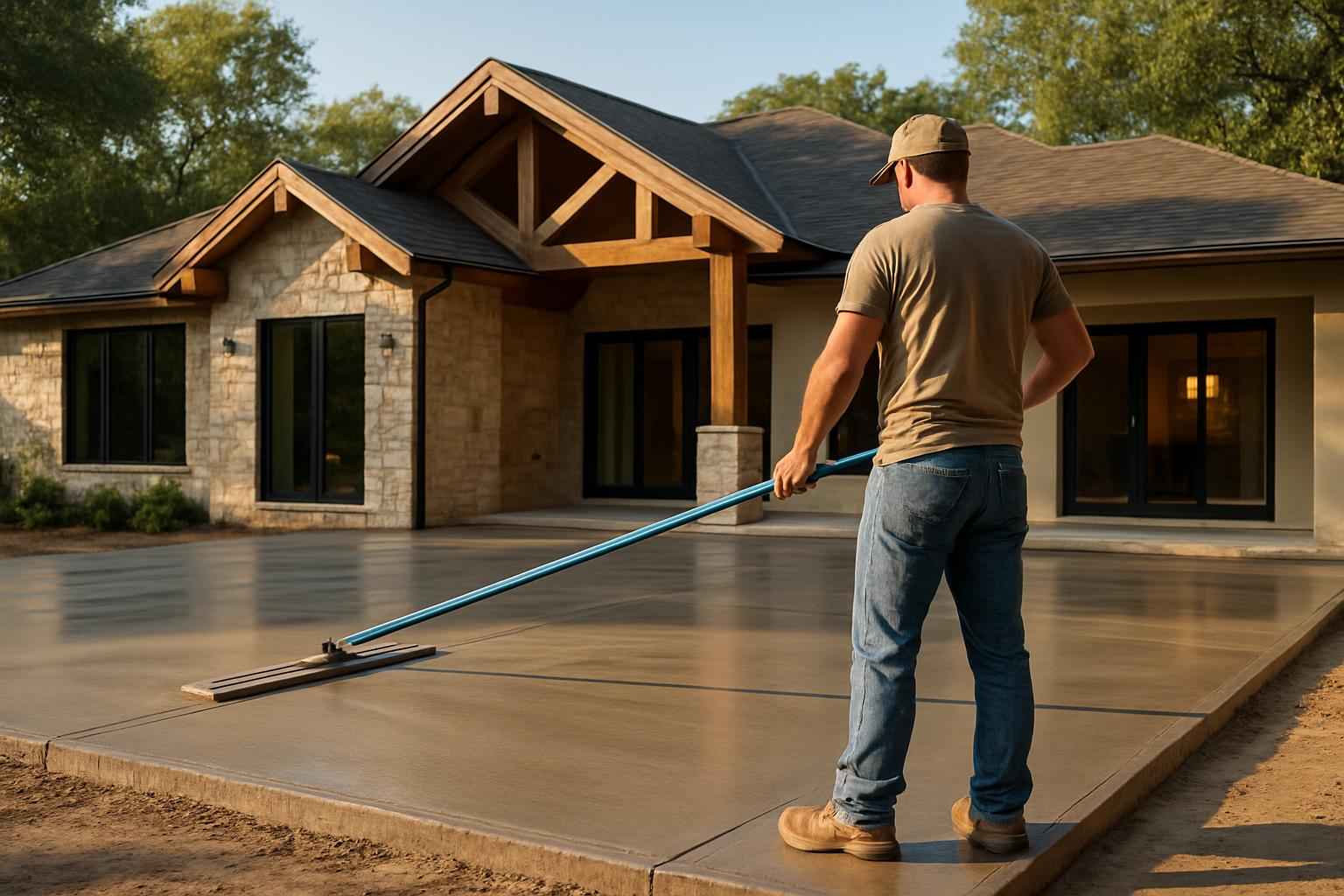 Shop Slab Contractor in Fischer TX