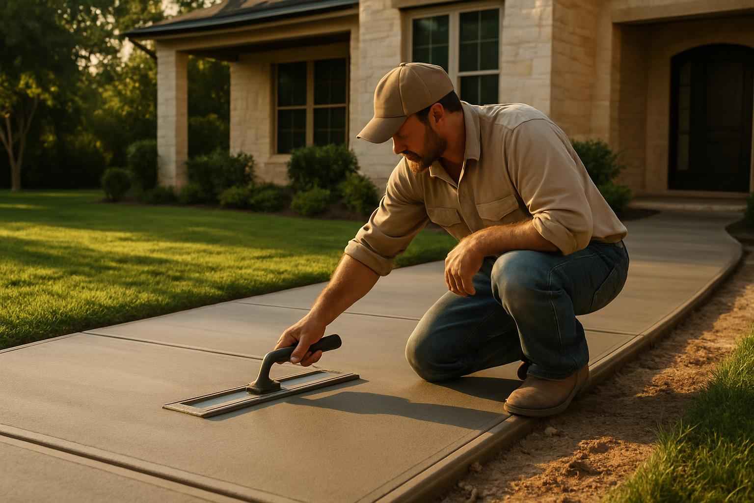 Sidewalk Flatwork Contractor In Burnet TX
