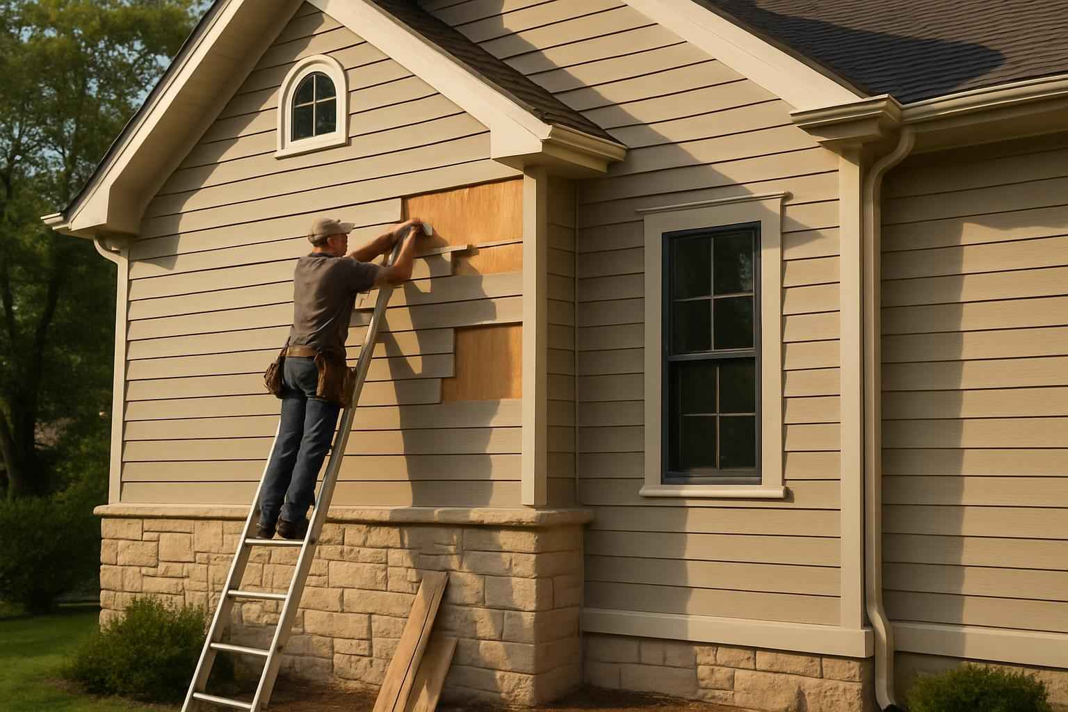 Siding Repair Service In Fischer TX
