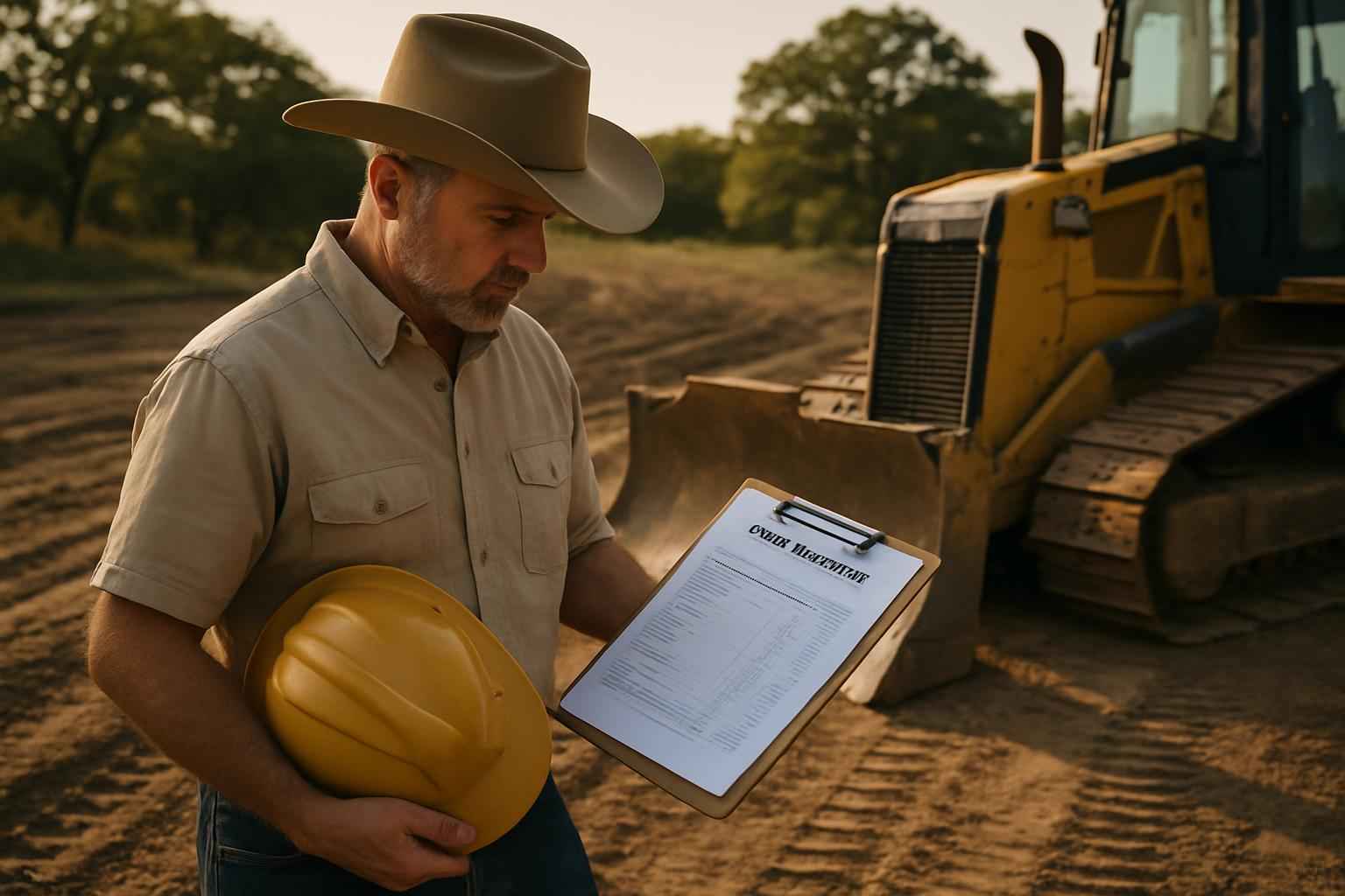 Site Prep Cost Estimate In Burnet TX