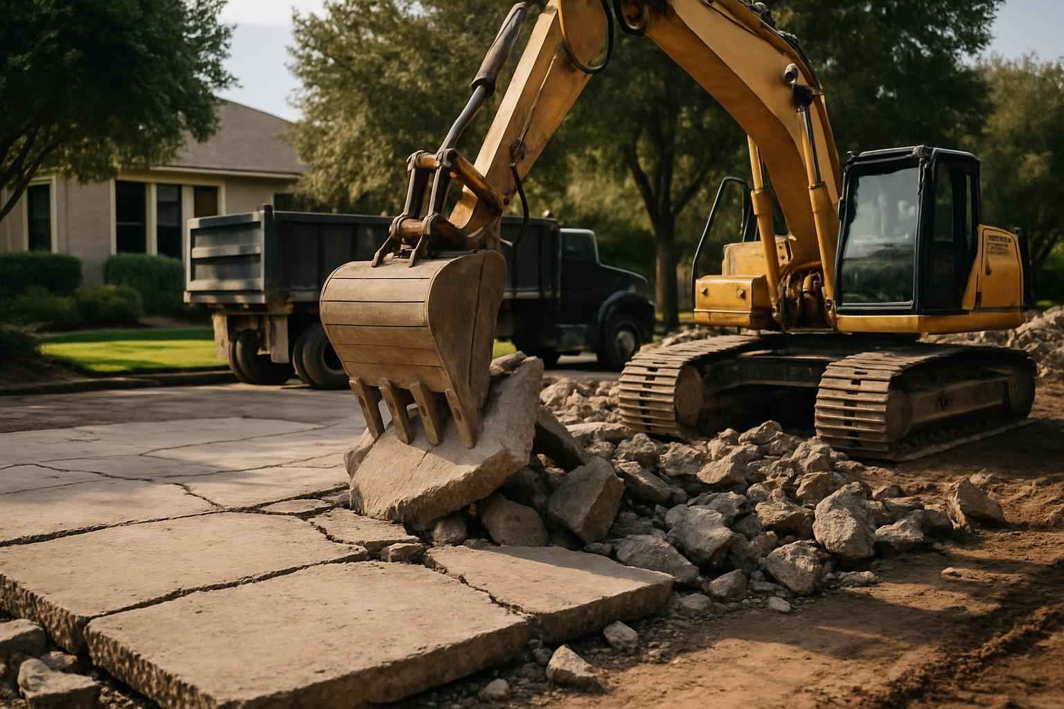 Slab Removal Service In Burnet TX