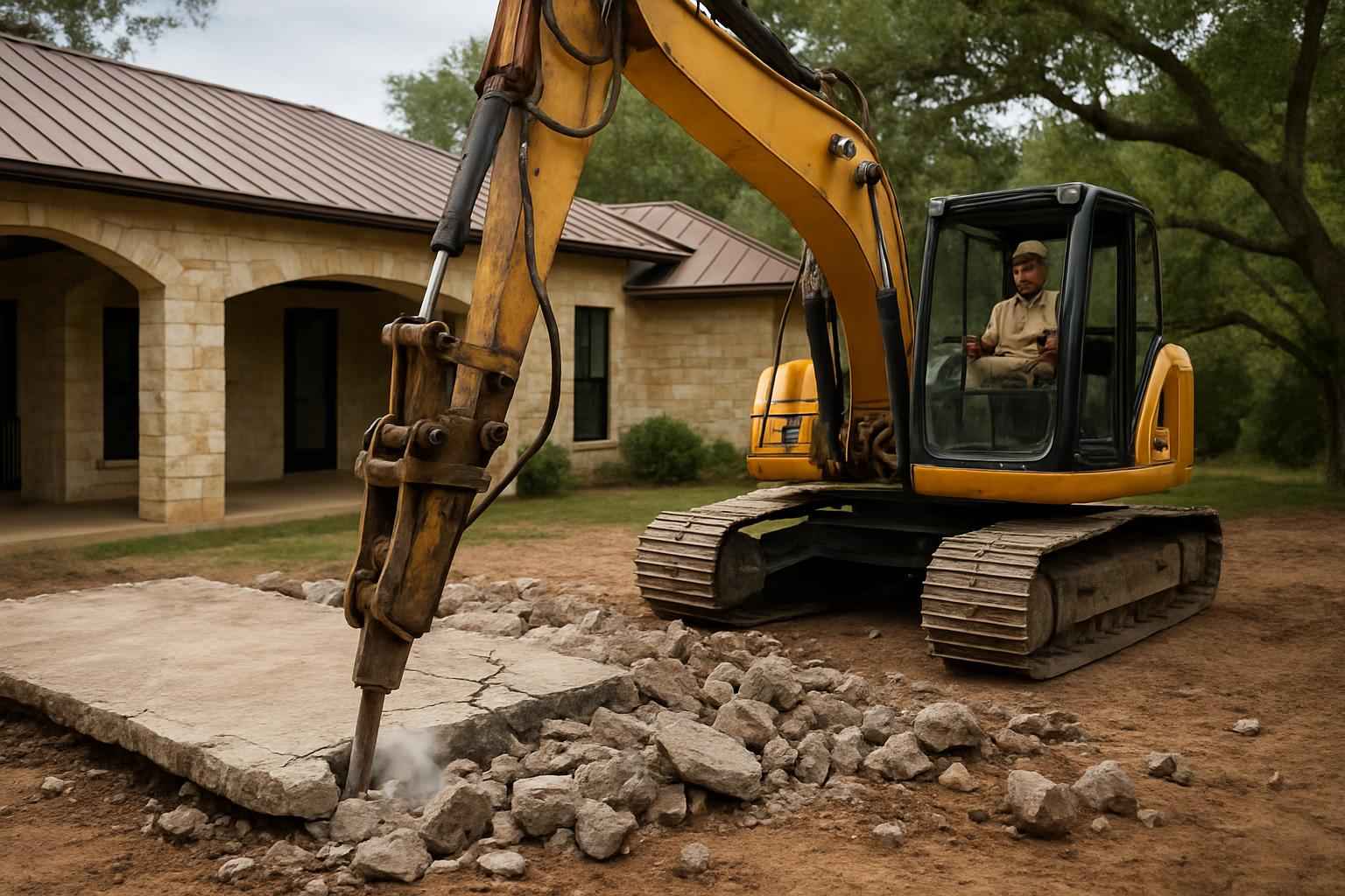 Slab Removal Service In Fischer TX