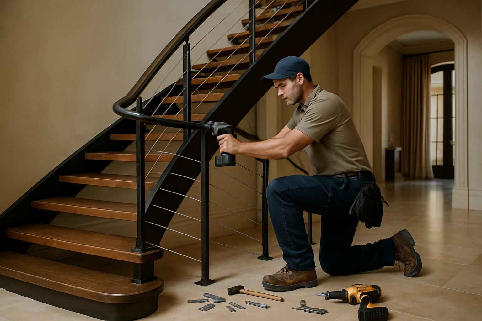 Stair Fabrication Installer In Fischer TX