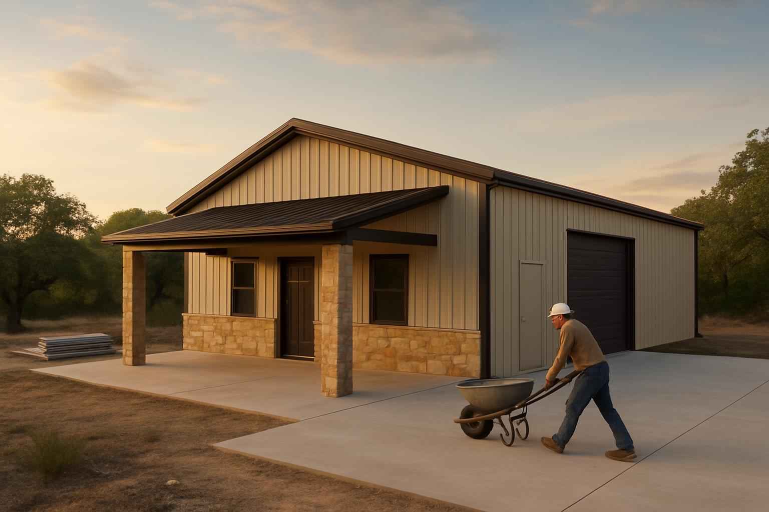 Turnkey Metal Building Service in Fischer TX