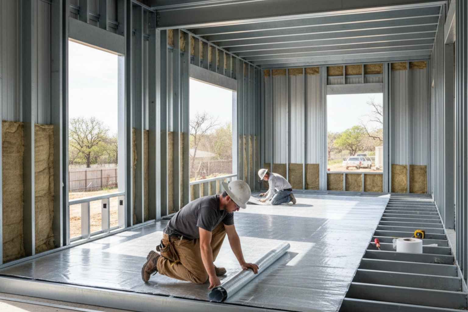 Vapor Barrier Installation In Burnet TX