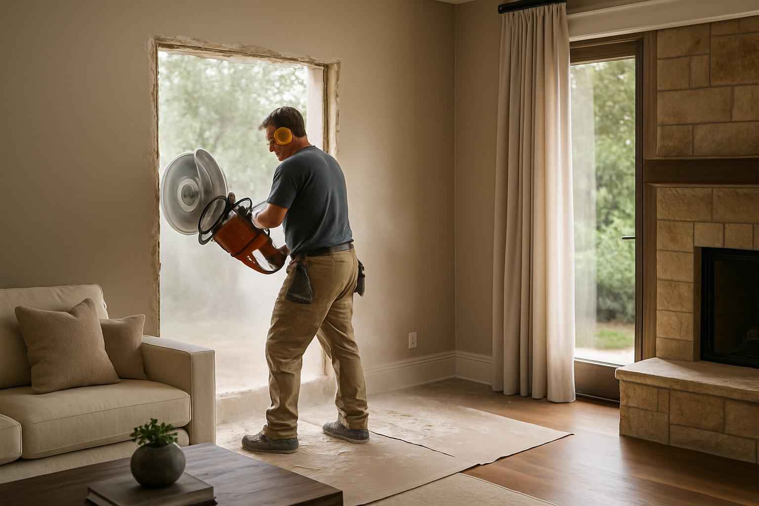 Wall Cut In Service in Fischer TX