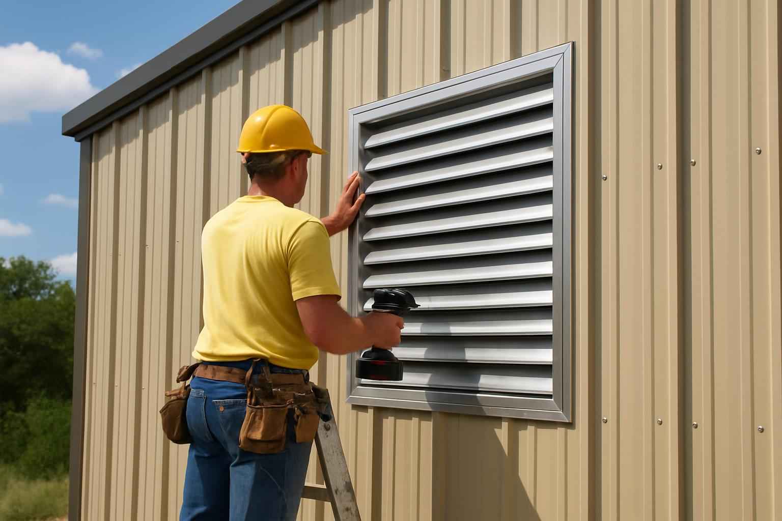 Wall Louver Installer In Fischer TX
