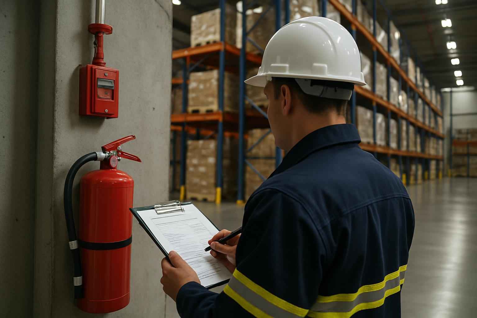 Warehouse Fire Code Service In Fischer TX