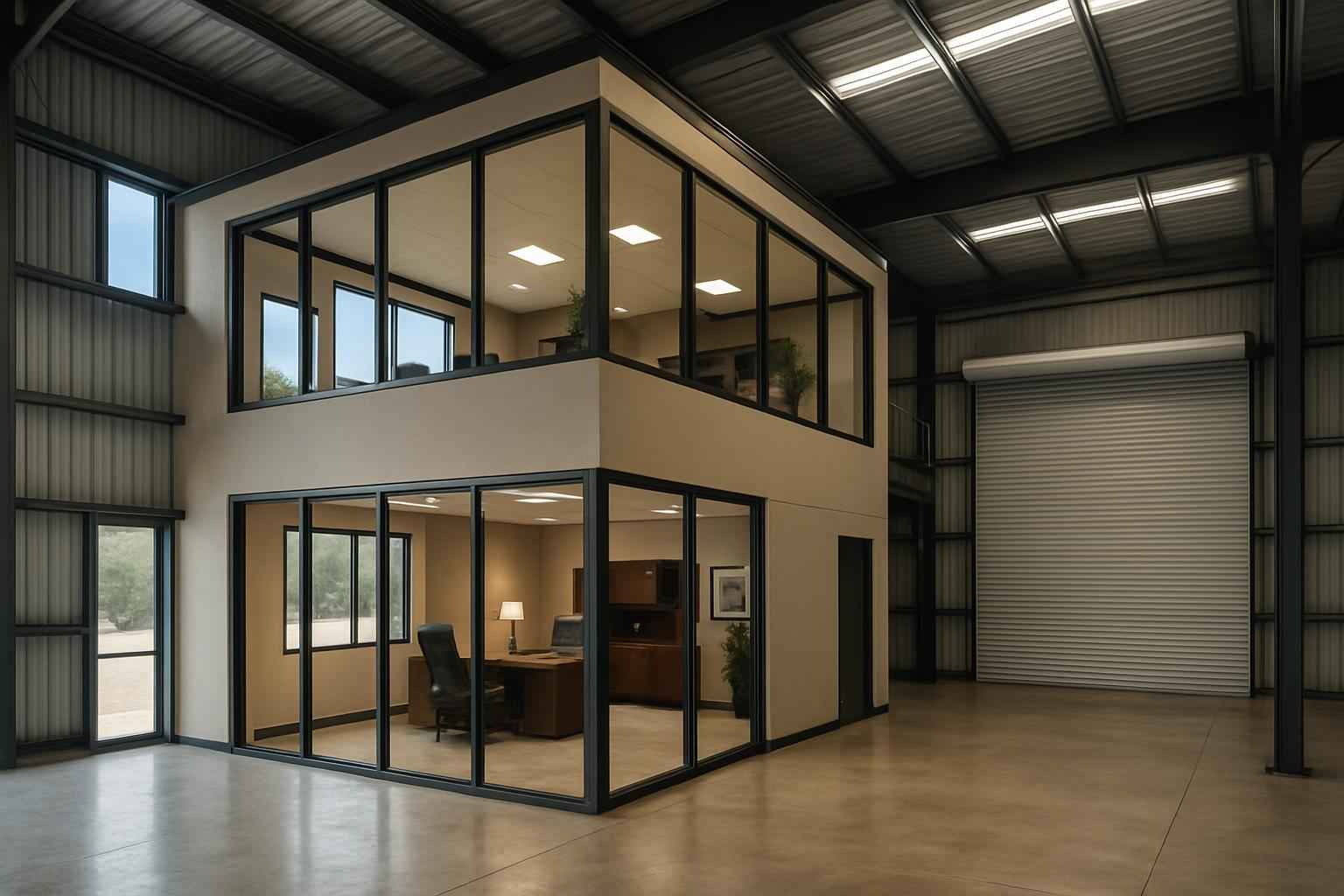 Warehouse Office Build Out In Fischer TX