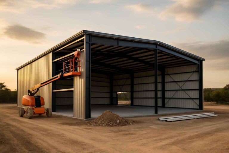 Warehouse Shell Construction In Fischer TX